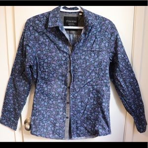Men’s GUESS Button down floral shirt